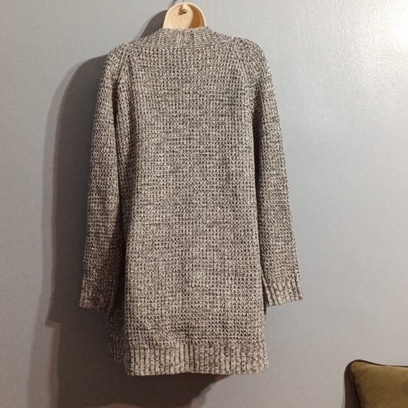 Pink clover women's gray with green blends cardigan size large - Picture 14 of 17